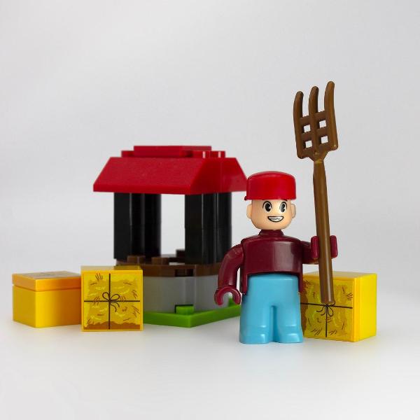 Конструктор Kids Brick Ферма (367 деталей)