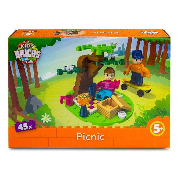 Конструктор Kids Brick Пикник (45 деталей)