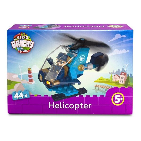 Конструктор Kids Brick Вертолет (44 детали)