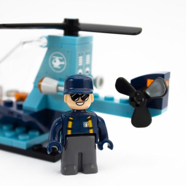 Конструктор Kids Brick Вертолет (44 детали)