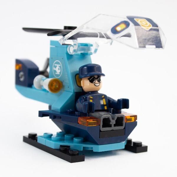 Конструктор Kids Brick Вертолет (44 детали)