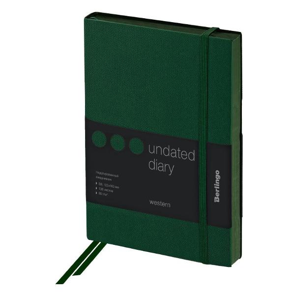 Ежедневник Berlingo Western зеленый фото