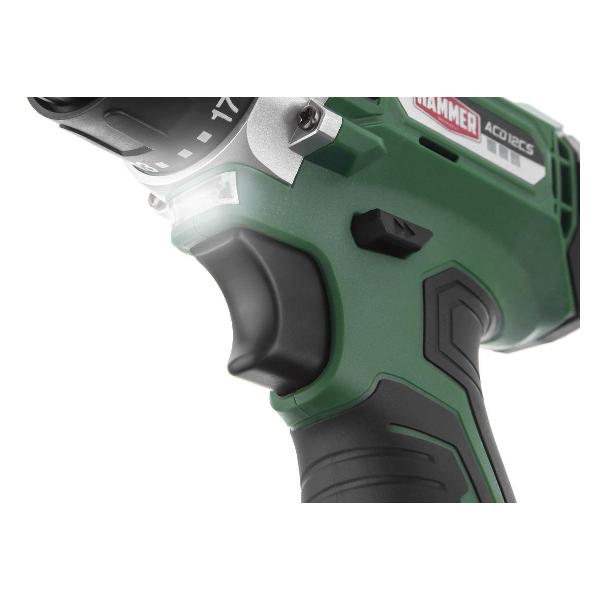 Шуруповерт аккумуляторный Hammer ACD12CS