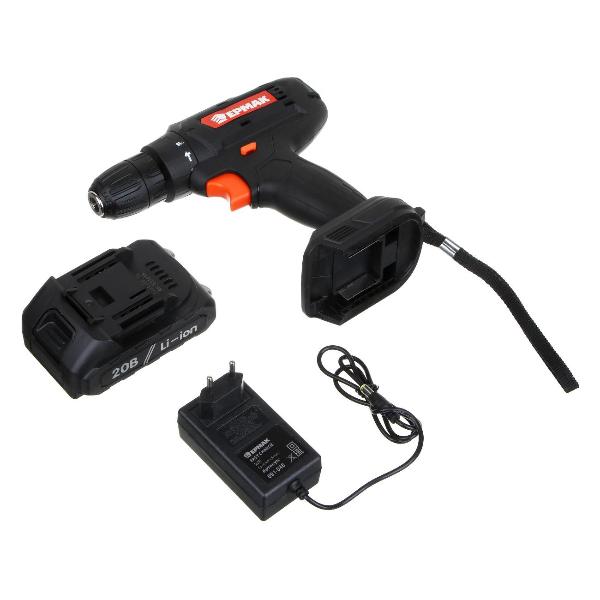 Шуруповерт аккумуляторный ЕРМАК 691-048