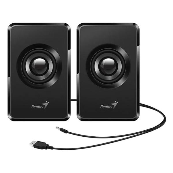 Колонки компьютерные 2.0 Genius SP-U125 Black