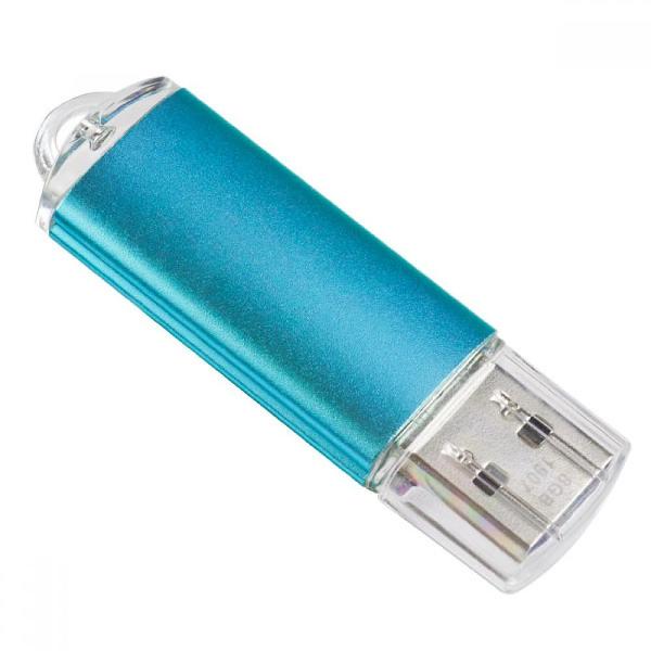Флэш диск USB Perfeo 64GB E01 Blue (PF-E01N064ES)