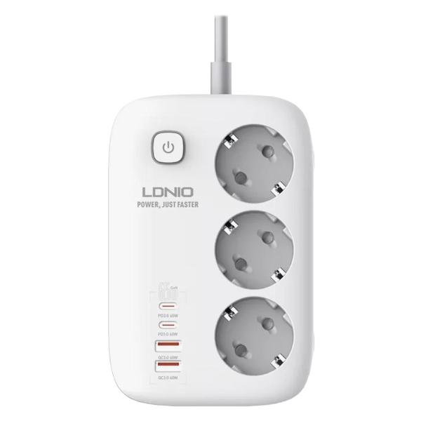 Удлинитель LDNIO 2 м 3250W SE3436