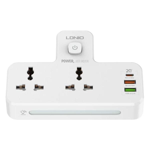 Удлинитель LDNIO 2 розетки 2500W SC2311