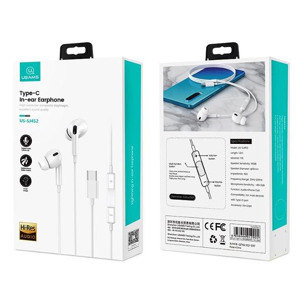 Наушники Usams EP-41 белые
