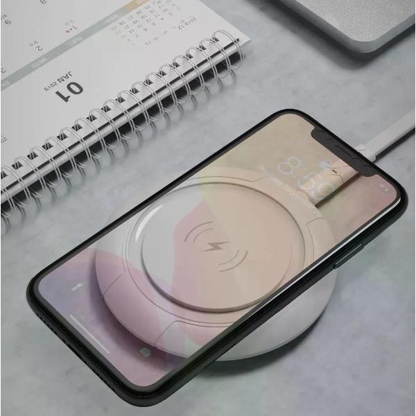 Беспроводное зарядное устройство Devia Ultra-Thin Wireless Charger черный