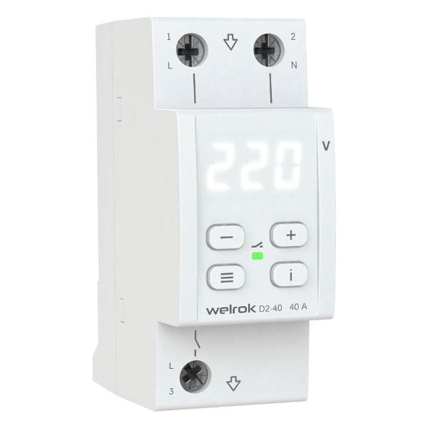 Реле напряжения Welrok D2-40 фото