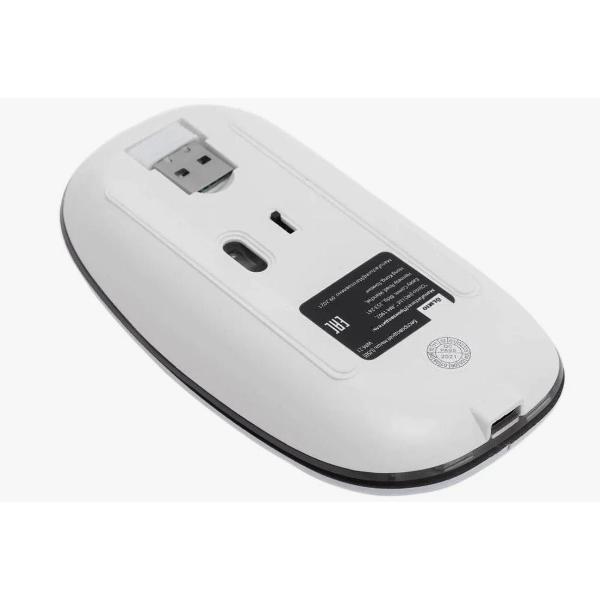 Мышь беспроводная Olmio WM-21 белый
