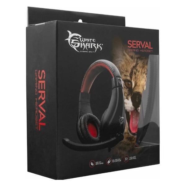 Наушники накладные White Shark GH-2040 черный