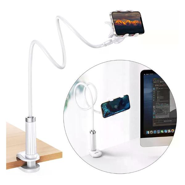 Держатель универсальный для смартфона uGreen LP113 Multifunction Phone Clip Stand белый