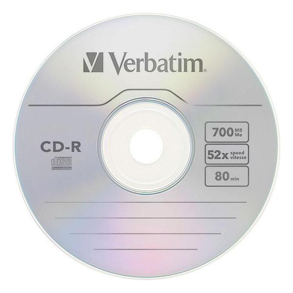 Диск CD-R Verbatim 43411