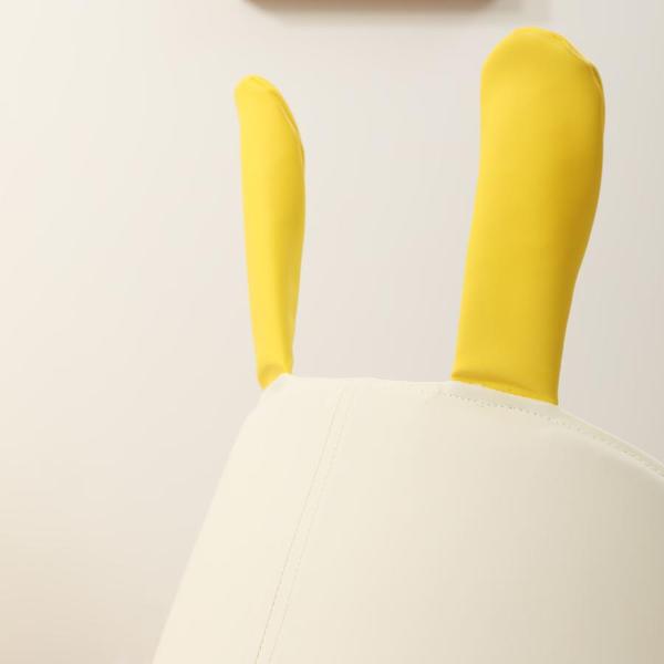 Кресло детское UNIX Kids Hare размер S белый