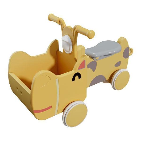 Игрушечный транспорт UNIX Kids Hippo Yellow фото