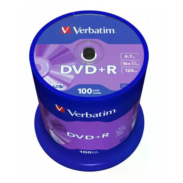 Диск DVD+R Verbatim 43551