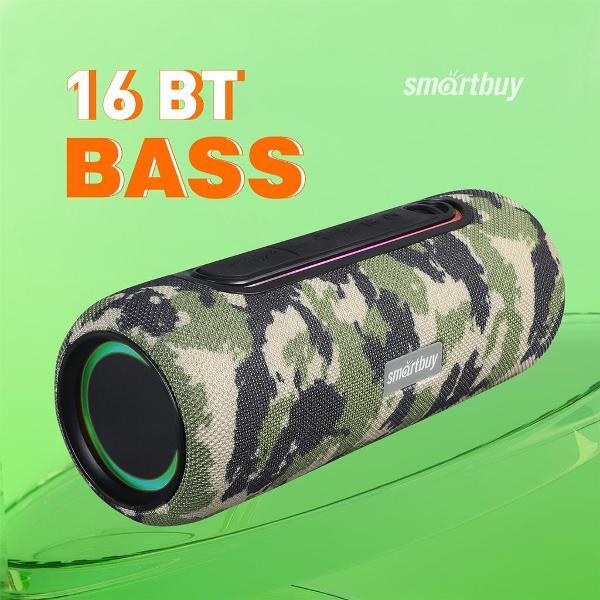 Беспроводная акустика Smartbuy HERO зеленая