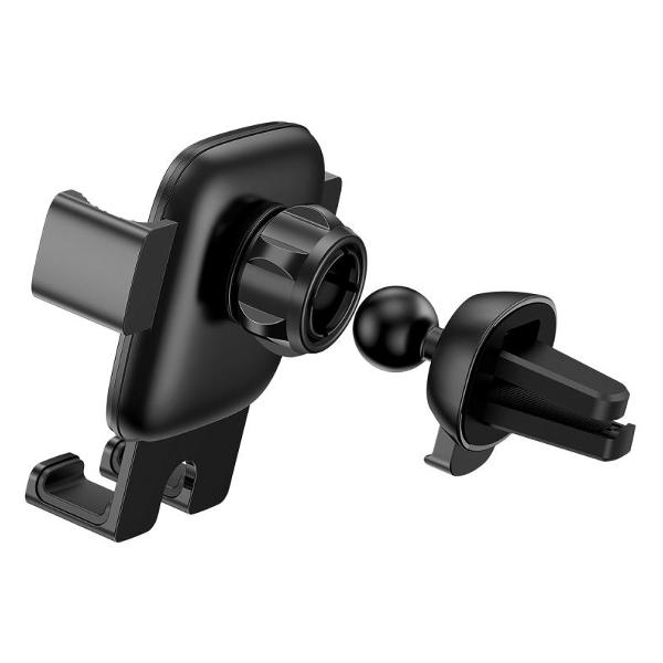 Держатель автомобильный для смартфонов Baseus Cube Gravity черный