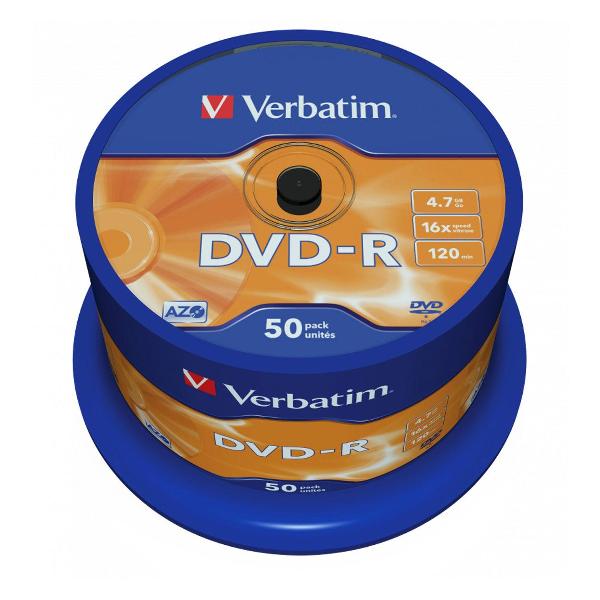 Диск DVD-R Verbatim 43548