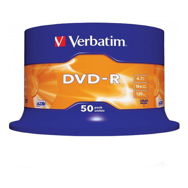 Диск DVD-R Verbatim 43548