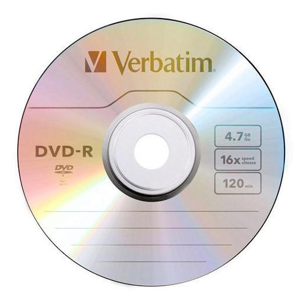 Диск DVD-R Verbatim 43548