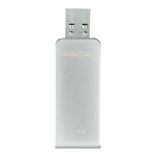 Флэш диск USB Smartbuy USB3.0/3.2&nbsp;Gen.1&nbsp;128GB&nbsp;M1&nbsp;Metal&nbsp;Grey&nbsp;(SB128GM1G)
