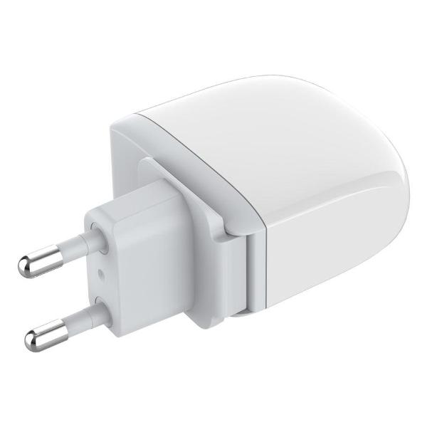 Сетевое зарядное устройство LDNIO A2522C + Кабель Lightning -Type-C