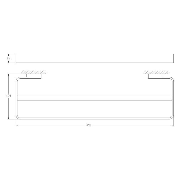 Полотенцедержатель Artwelle 831145A