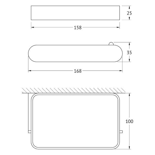 Держатель для туалетной бумаги Artwelle 7726