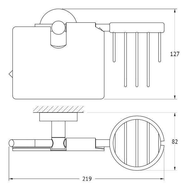 Держатель для туалетной бумаги Artwelle HAR 051
