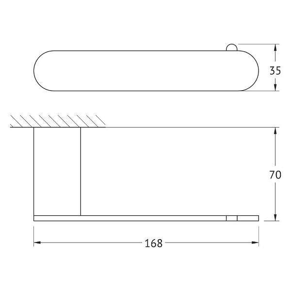 Держатель для туалетной бумаги Artwelle 7716