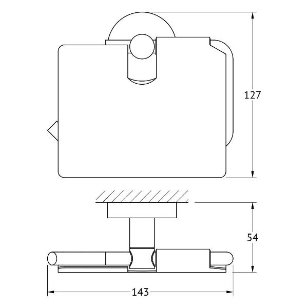 Держатель для туалетной бумаги Artwelle HAR 048