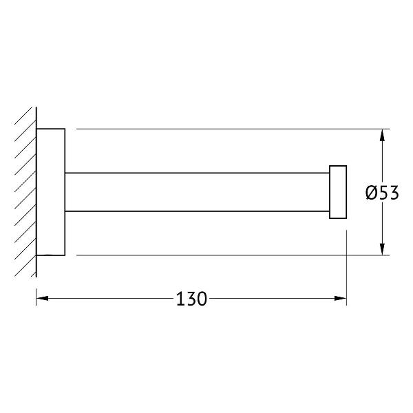 Держатель для туалетной бумаги Artwelle HAR 049