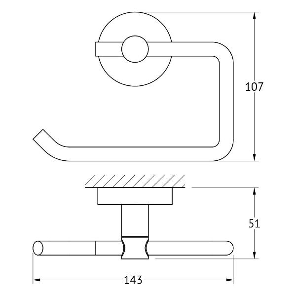 Держатель для туалетной бумаги Artwelle HAR 047
