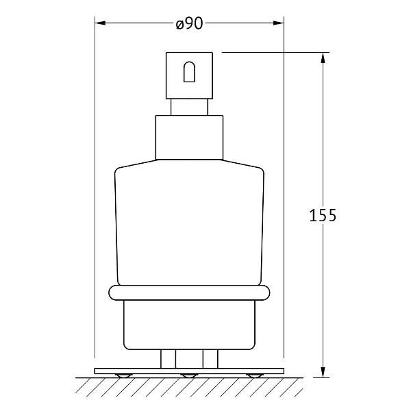 Дозатор жидкого мыла Artwelle AWE 003