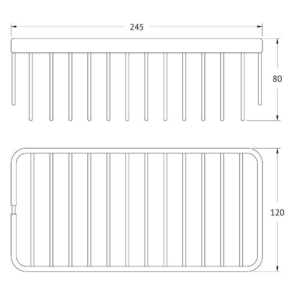 Полочка-решетка Artwelle 4102