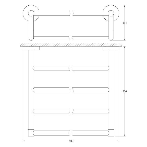 Полка для полотенец Artwelle HAR 032