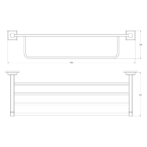 Полка для полотенец Artwelle 998160