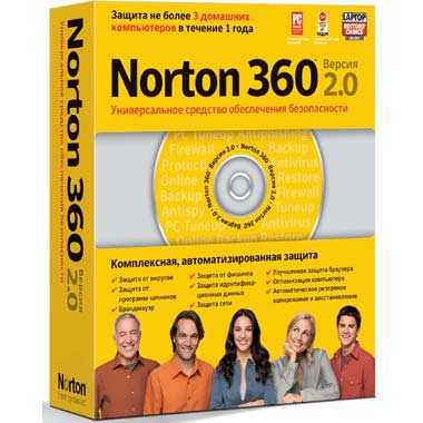 Антивирус Медиа Norton 360 версия 2. RET RU