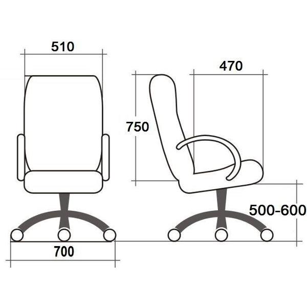 Кресло компьютерное Евростиль Diplomat EX6030