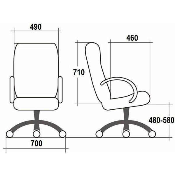 Кресло компьютерное Евростиль Zorba EX6030
