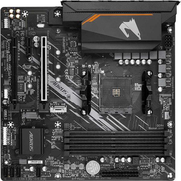 Материнская плата GIGABYTE B550M AORUS ELITE фото