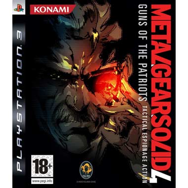 PS3 игра Медиа METAL GEAR SOLID 4 фото
