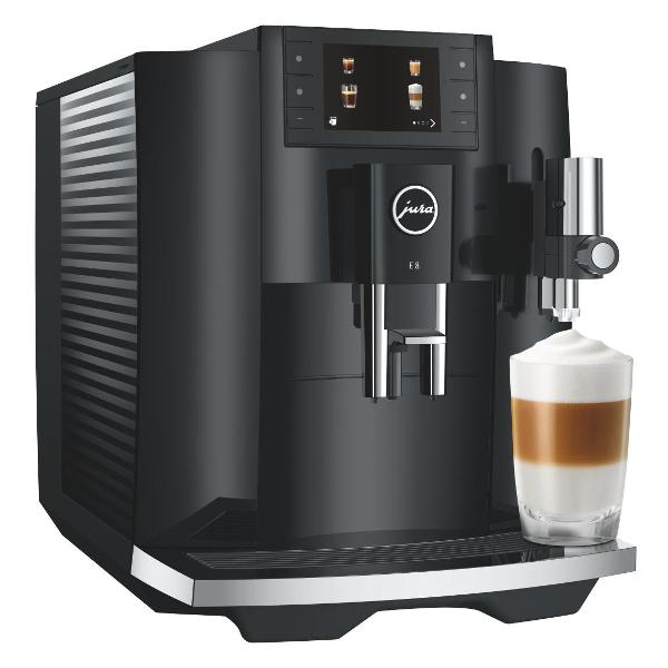 Кофемашина автоматическая Jura E8 Piano Black