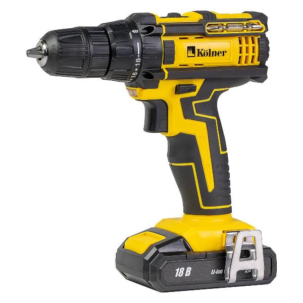 Шуруповерт аккумуляторный Kolner KCD 18/2L фото