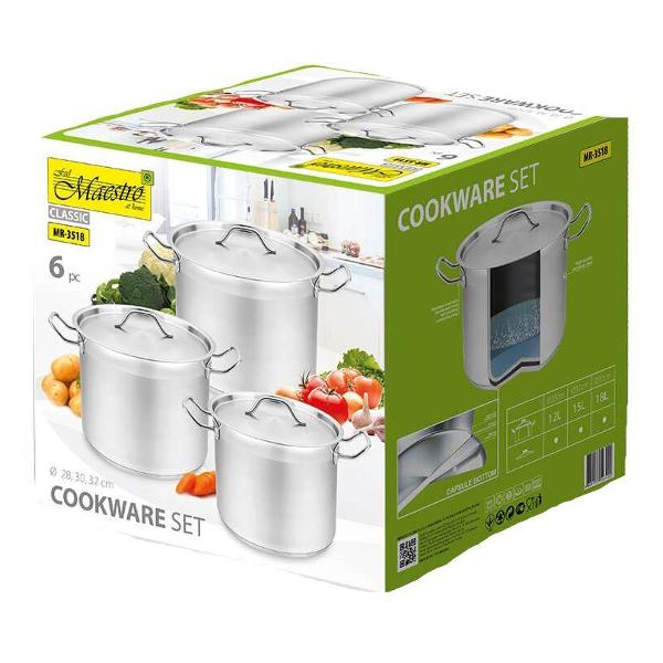 Набор кастрюль Maestro MR-3518