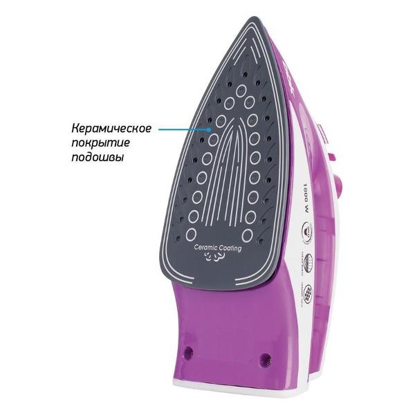 Утюг BBK ISE-1802 фиолетовый