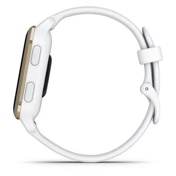 Часы с GPS трекером Garmin Venu Sq 2 Cream золотой